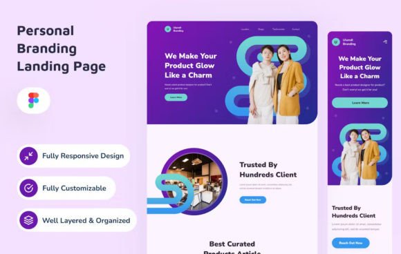 Download Personal Branding Landing Page - Personal Collection
