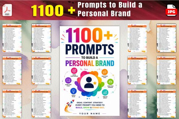 Download 1100+ Prompts to Build a Personal Brand - Personal Collection