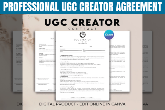 Download Professional UGC Creator Agreement - Professional Collection
