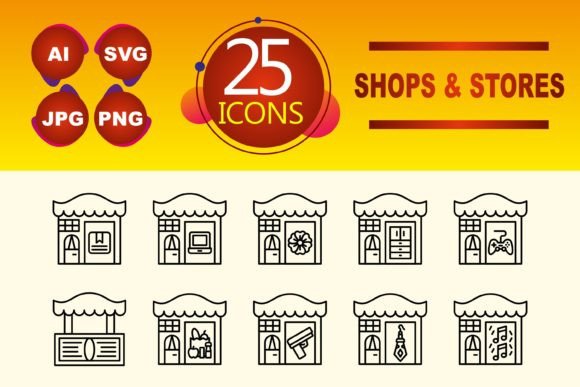 Download Shops and Stores - Stores Collection