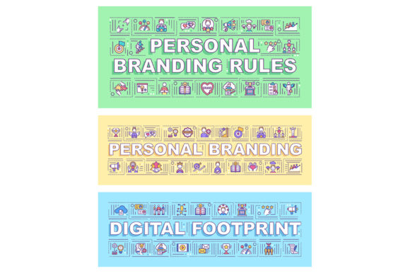 Download Personal Branding Word Concepts Banners - Personal Collection