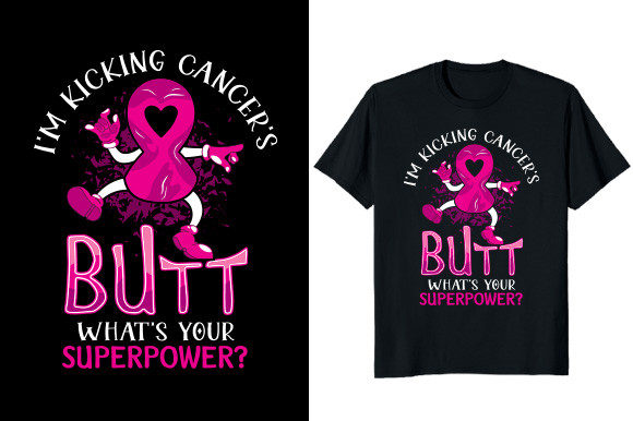 Download I'm Kicking Cancer's Butt Breast Cancer - Cancer Collection