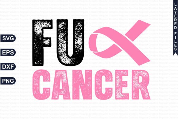 Download F*CK BREAST CANCER SVG PNG - Cancer Collection